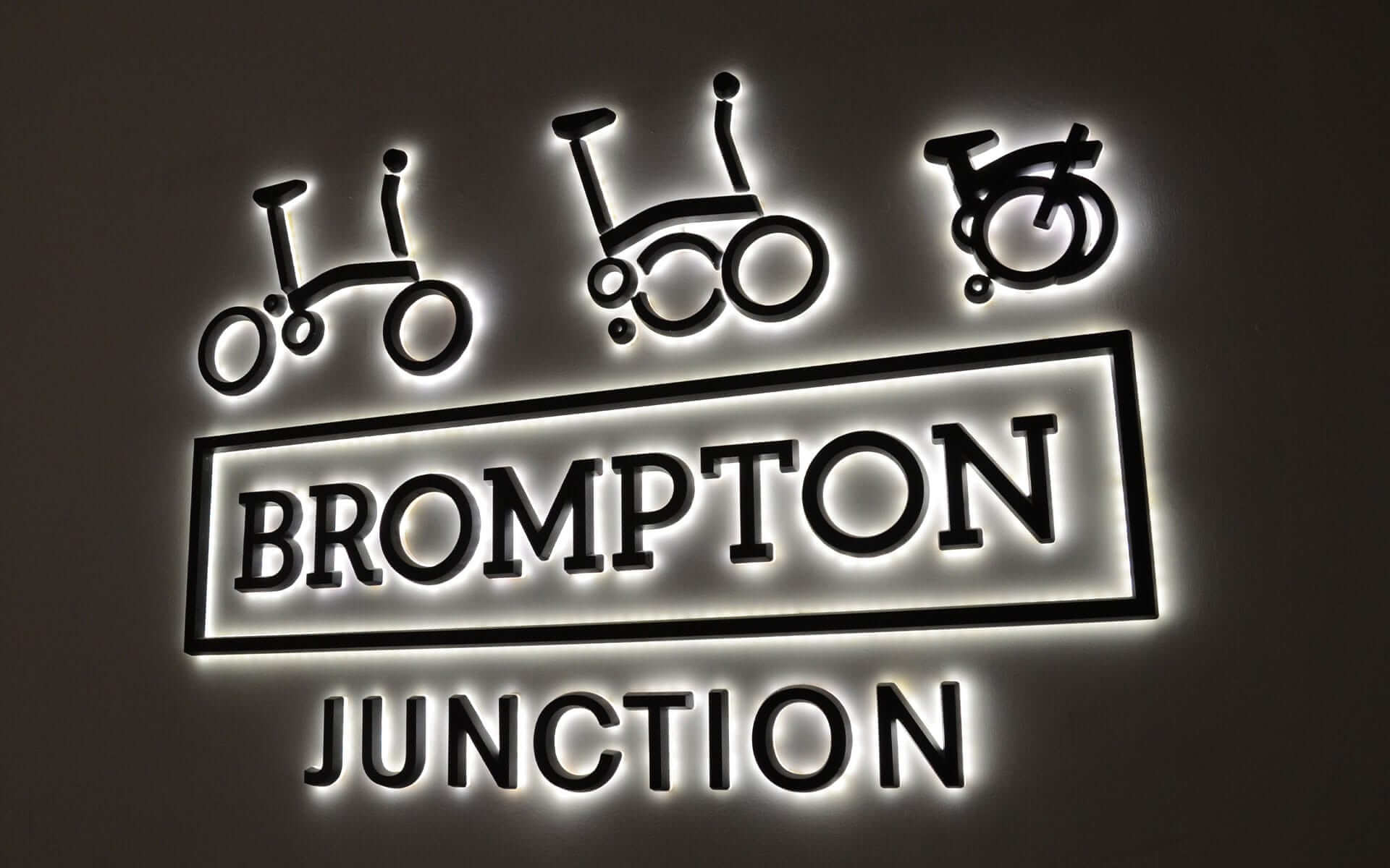Back-lit Acrylic Channel Letters for Brompton Junction