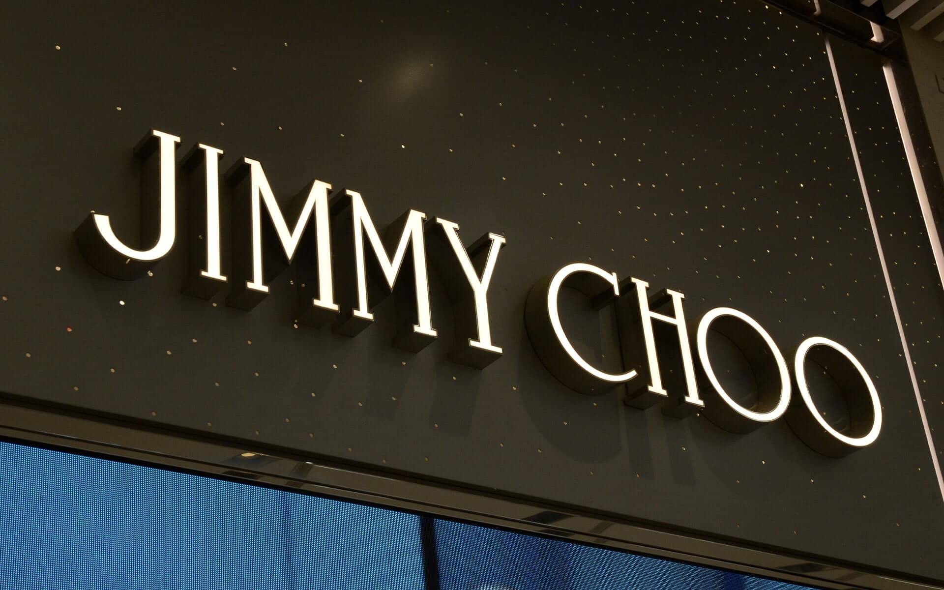 Trim Face-lit Metal Channel Letters for Jimmy Choo